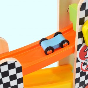 Wooden Race Car Toy for Kids